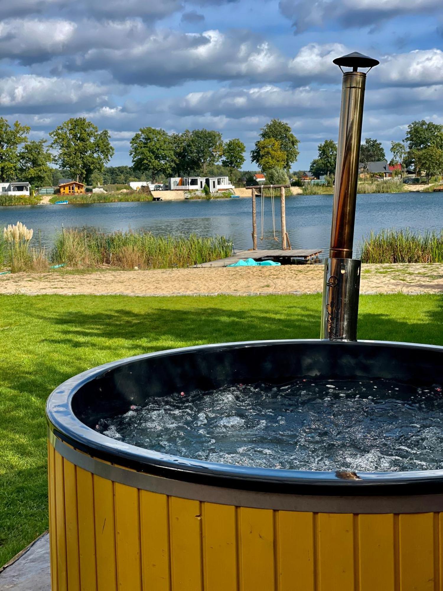 Relax House Nad Jeziorem Z Goraca Balia Villa Bieniowice Dış mekan fotoğraf